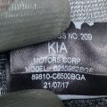 89810-C6500BGA | Ремінь безпеки задн. лів. KIA SORENTO UM 14- - Прев'ю 3