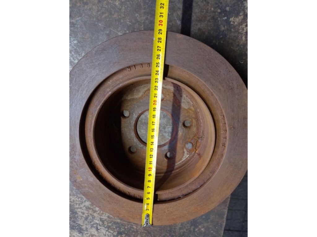 Гальмівний диск задній NISSAN LEAF 10-17 - Фото 4