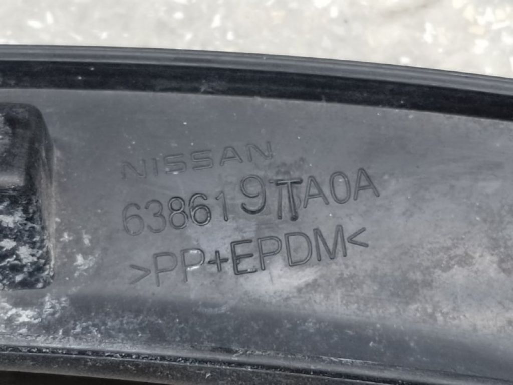 63861-9TA0A | Накладка крила (розширювач арки) передн. лів. NISSAN X-TRAIL/ROGUE T32 13-20 - Фото 3