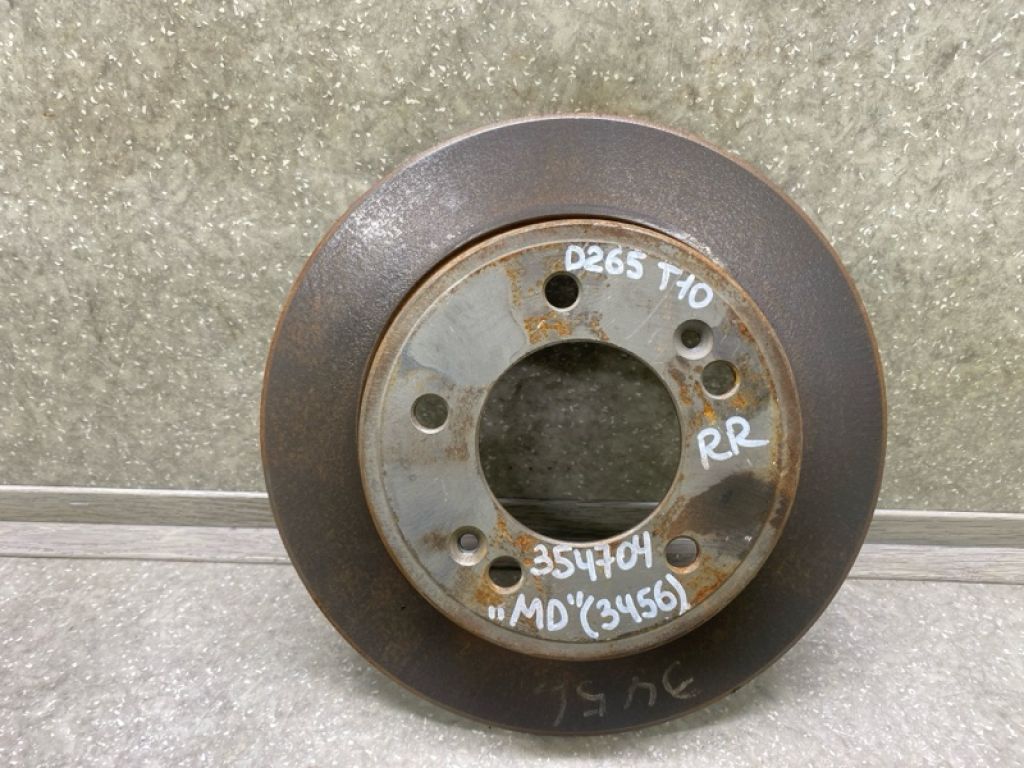 58411-3Y300 | Гальмівний диск задній HYUNDAI ELANTRA MD 10-15