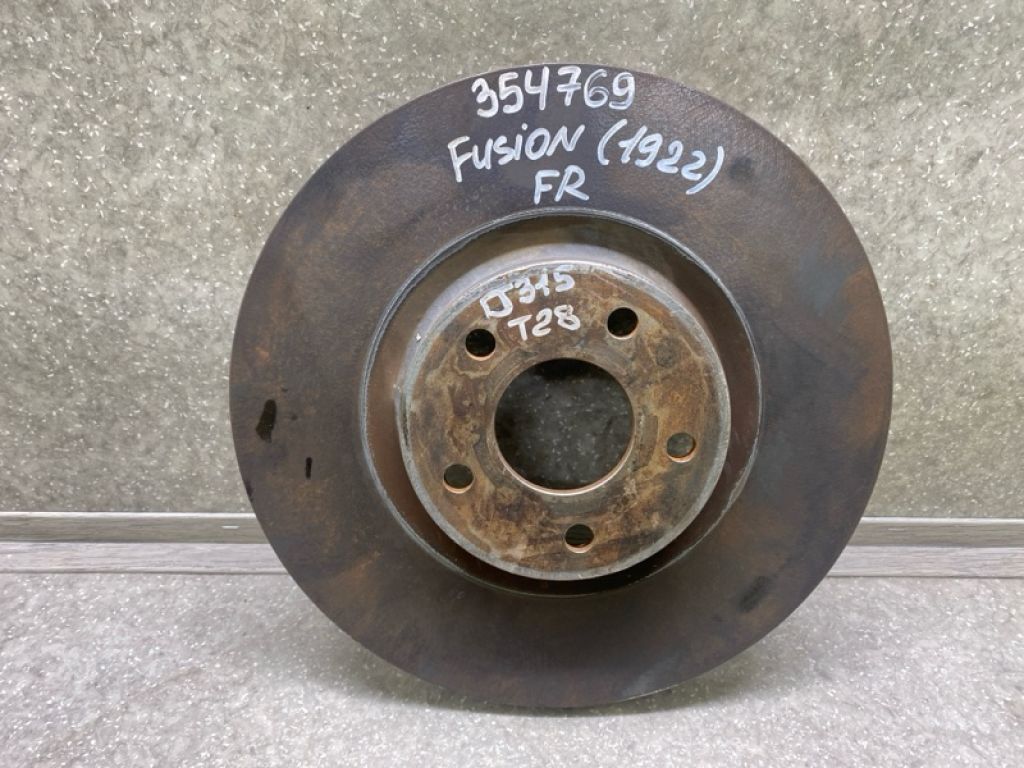 KS7Z-1125-C | Гальмівний диск передній FORD FUSION 14-