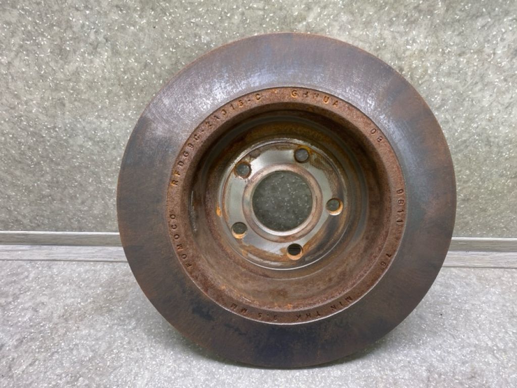 DG9C-2A315-CD | Гальмівний диск задній FORD FUSION 14- - Фото 2