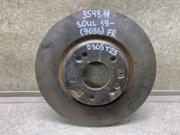 Тормозной диск передний KIA SOUL SK3 19- Тормозной диск передний KIA SOUL SK3 19-