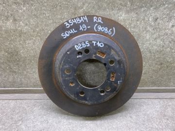 Тормозной диск задний KIA SOUL SK3 19- Тормозной диск задний KIA SOUL SK3 19-