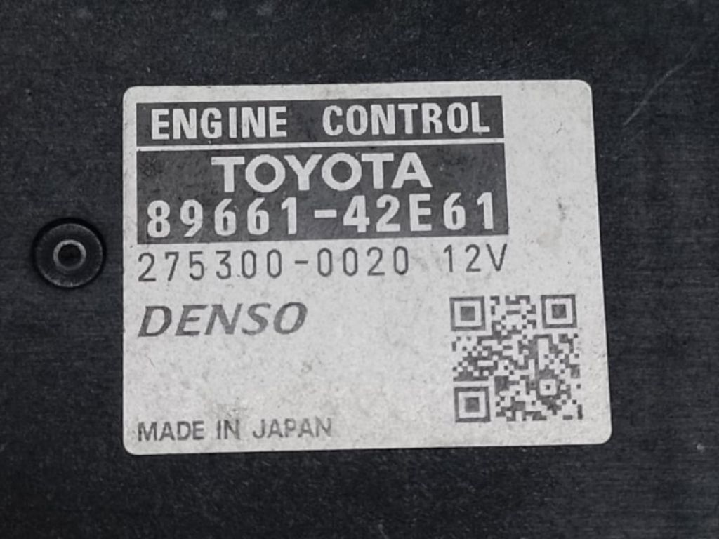 89661-42E61 | Блок керування двигуном TOYOTA RAV4 05-12 - Фото 4
