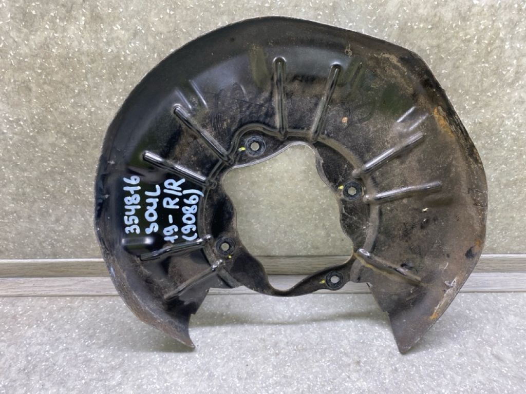 58391-J9100 | Защита тормозного диска задн. прав. KIA SOUL SK3 19-