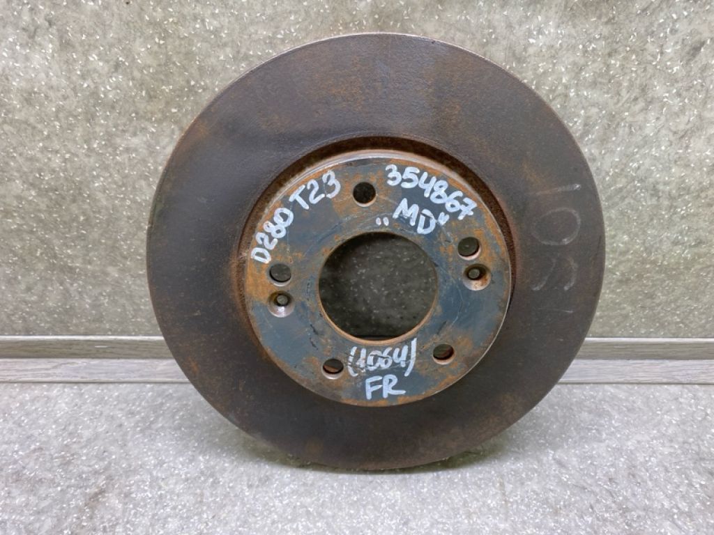 51712-3X000 | Гальмівний диск передній HYUNDAI ELANTRA MD 10-15