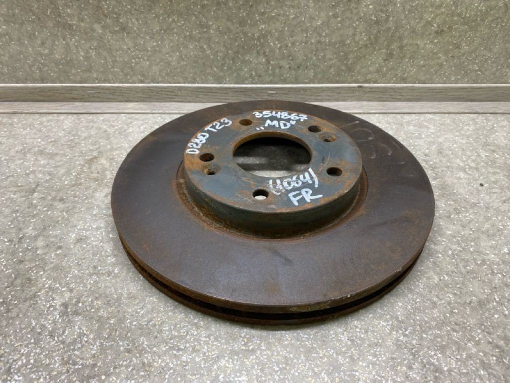 51712-3X000 | Гальмівний диск передній HYUNDAI ELANTRA MD 10-15 - Фото 3