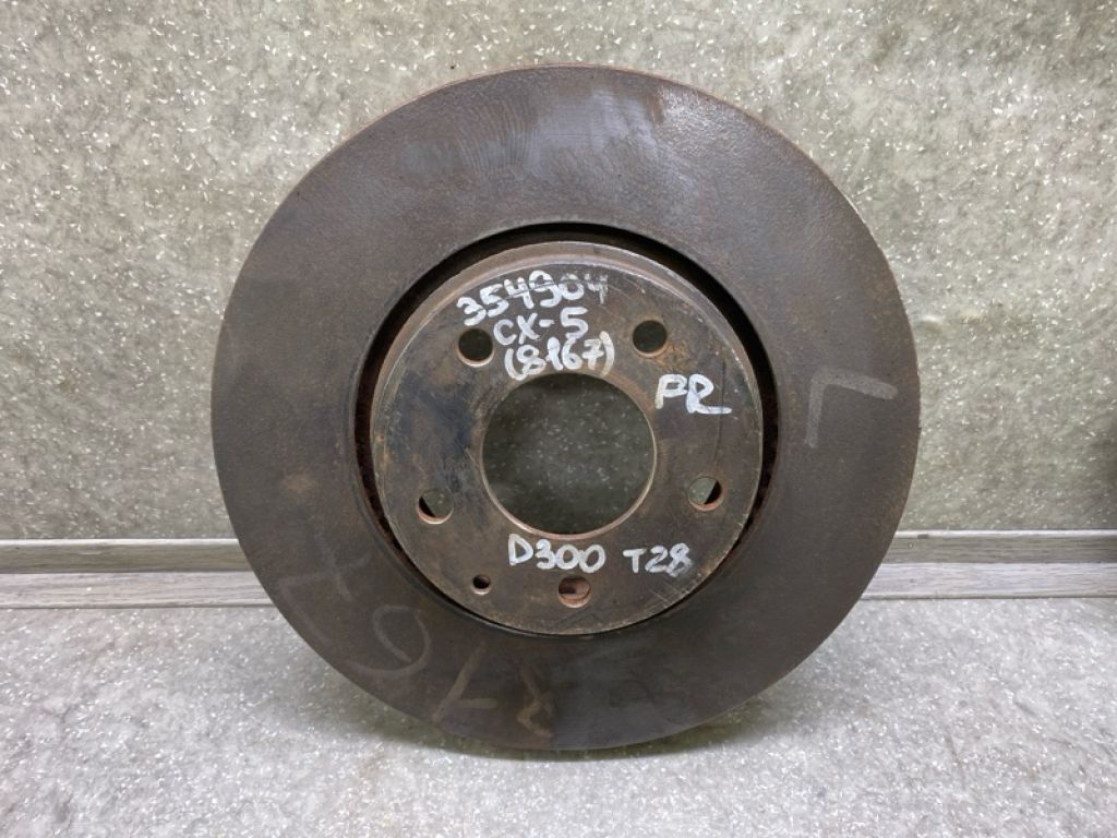 KD45-33-251 | Тормозной диск передний MAZDA CX-5 (KF) 16-21