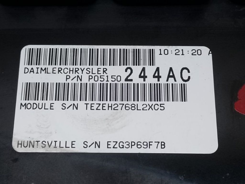 5150244AC | Блок керування двигуном DODGE JOURNEY 08-20 - Фото 5