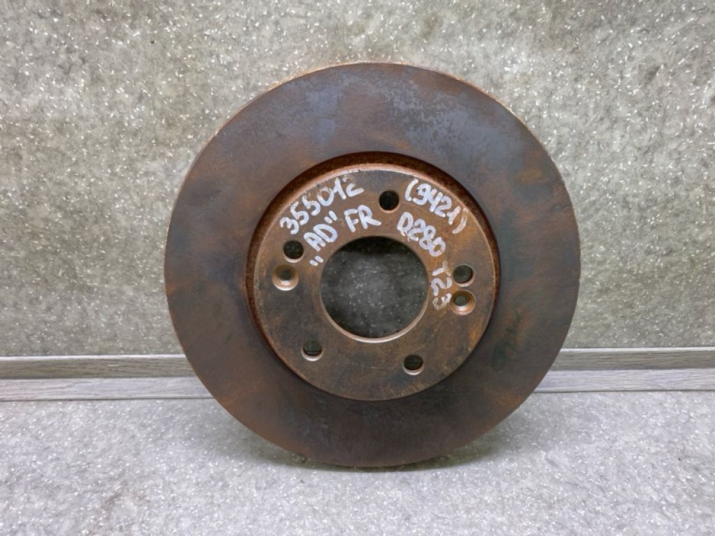 51712-3X000 | Гальмівний диск передній HYUNDAI ELANTRA AD 16-