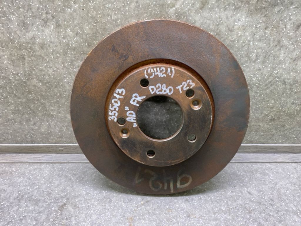 51712-3X000 | Гальмівний диск передній HYUNDAI ELANTRA AD 16-