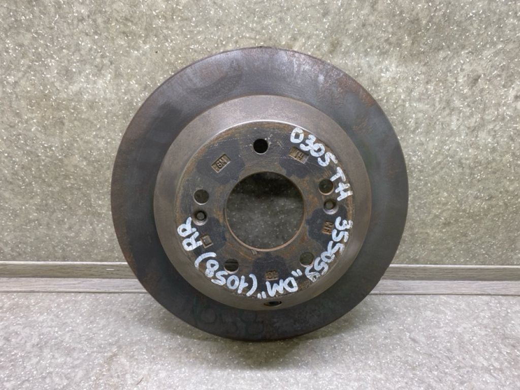 58411-2P000 | Тормозной диск задний HYUNDAI SANTA FE (DM) 12-18