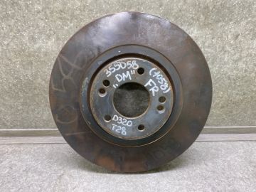 Гальмівний диск передній HYUNDAI SANTA FE (DM) 12-18 Гальмівний диск передній HYUNDAI SANTA FE (DM) 12-18