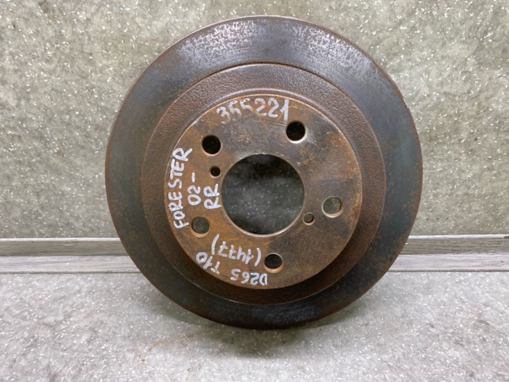 26700FE080 | Тормозной диск задний SUBARU FORESTER SG 02-07