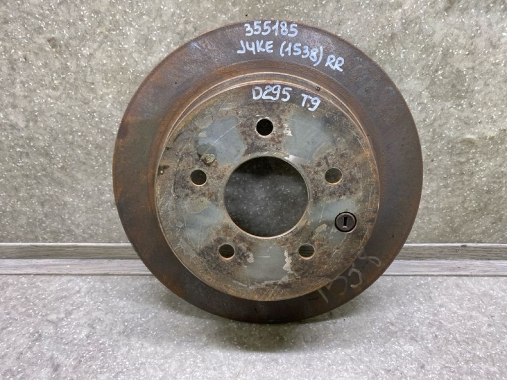 43206-9W000 | Гальмівний диск задній NISSAN JUKE 10-19