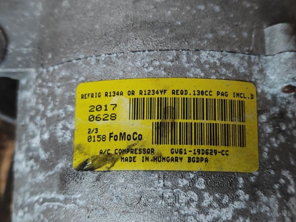 GV6Z-19703-C | Компрессор кондиционера FORD ESCAPE 12-19 - Фото 6