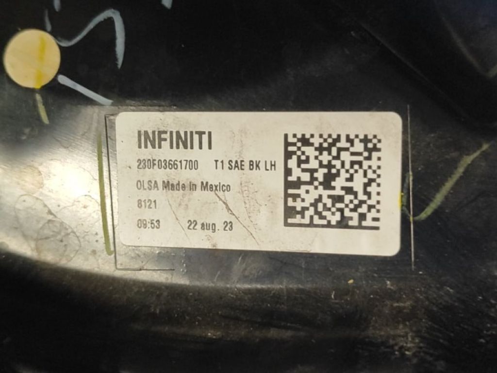 265555NA0A | Ліхтар зовнішній лів. INFINITI QX50 18- - Фото 8