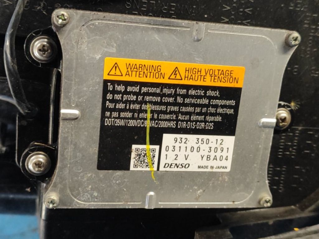 19351945 | Фара лев. CADILLAC SRX 09-16 - Фото 6