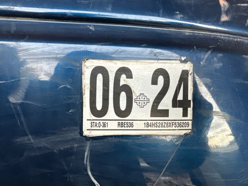 5012011AA | Бампер задній DODGE DURANGO 98-03 - Фото 7