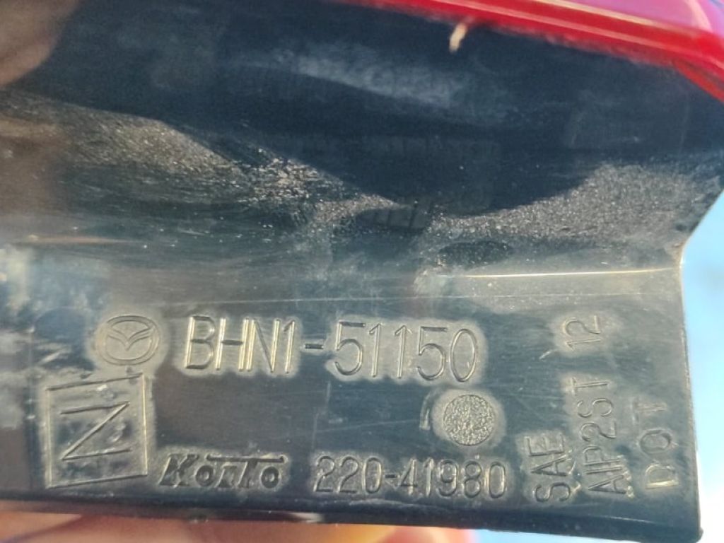 BHN1-51-150B | Ліхтар зовнішній прав. MAZDA 3 BM 13-19 - Фото 6