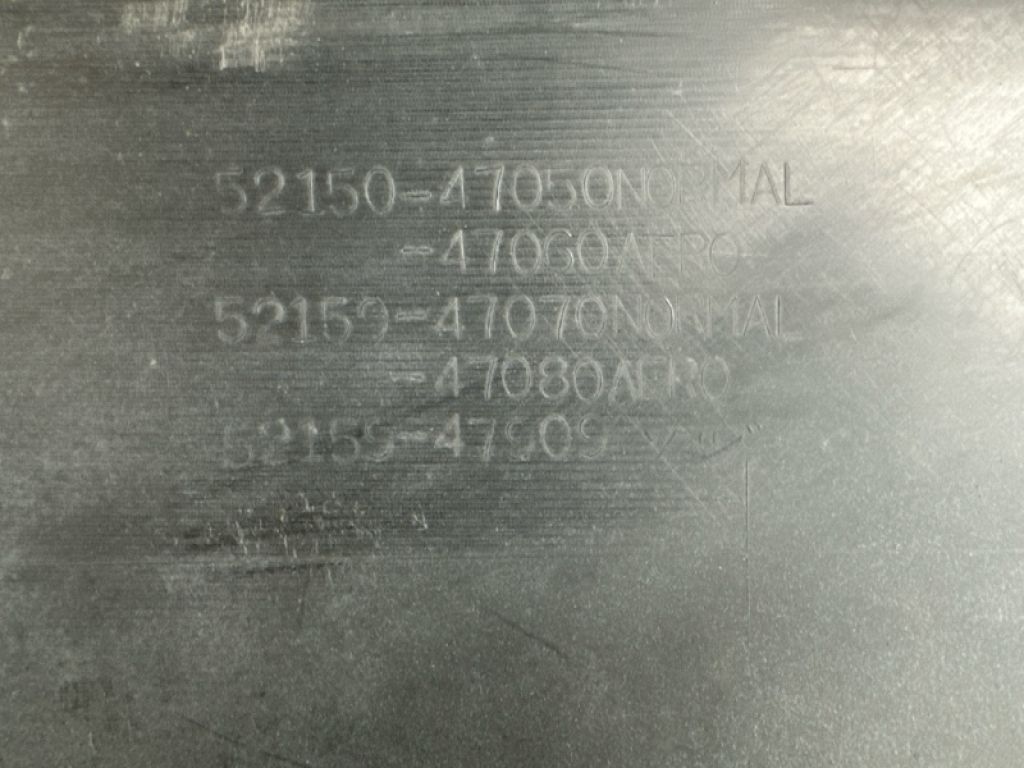 52159-47909 | Бампер задній TOYOTA PRIUS PLUS 11-14 - Фото 10