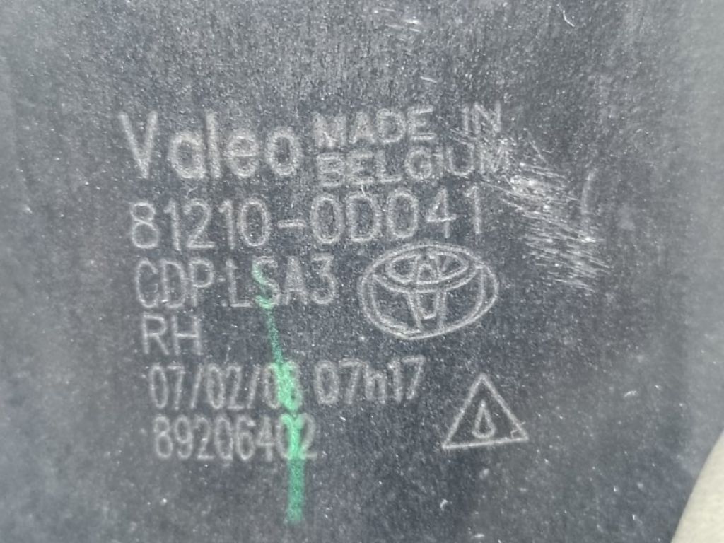 81210-0D041 | Протитуманна фара прав. TOYOTA CAMRY 40 06-11 - Фото 4