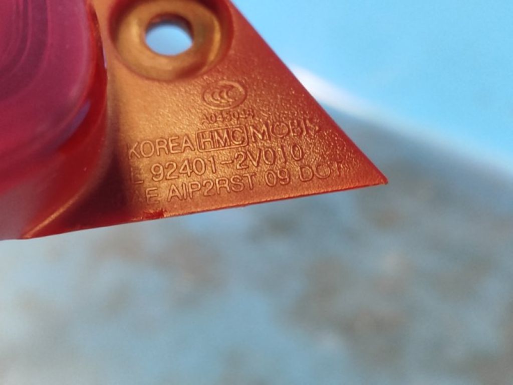 92401-2V010 | Фонарь наружный лев. HYUNDAI VELOSTER 11-18 - Фото 7