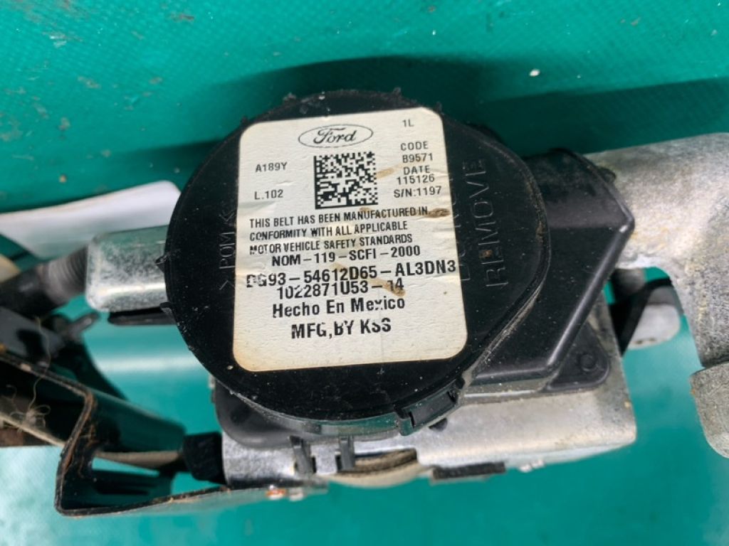 DG9Z-54611B09-AF | Ремінь безпеки передн. лів. FORD FUSION 14- - Фото 5