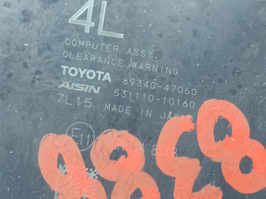 89340-47060 | Блок керування парктроніком TOYOTA PRIUS 16- - Фото 6