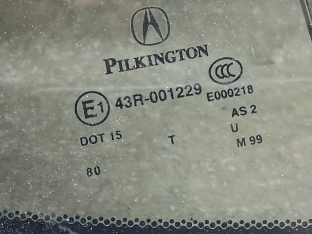 73405-TZ3-A01 | Скло дверей глухе задн. прав. ACURA TLX 14-17 - Фото 3