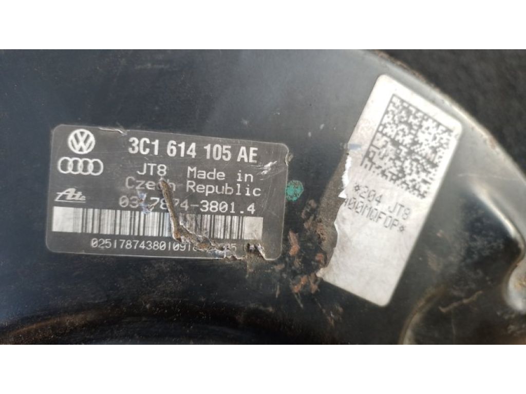 Вакуумний підсилювач гальм VOLKSWAGEN PASSAT B6 05-11 - Фото 3