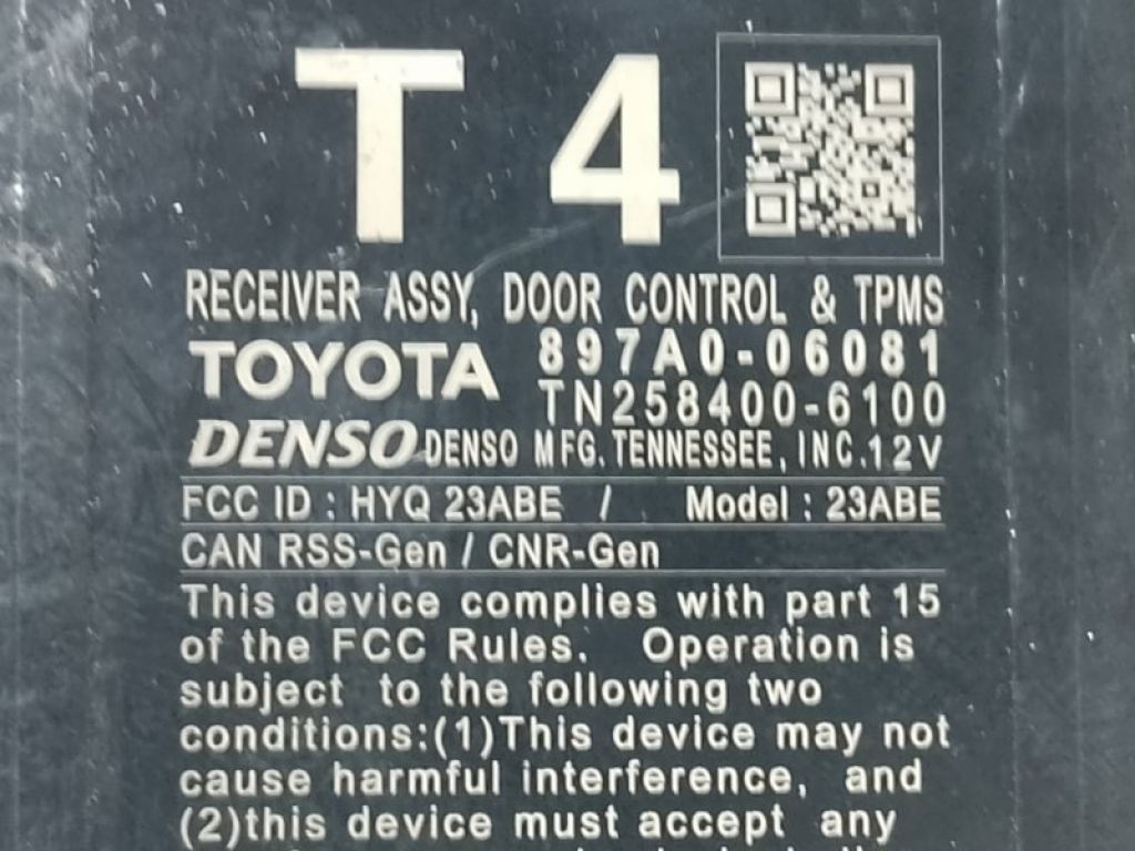 897A0-06081 | Блок управления дверей TOYOTA CAMRY 70 17- - Фото 4