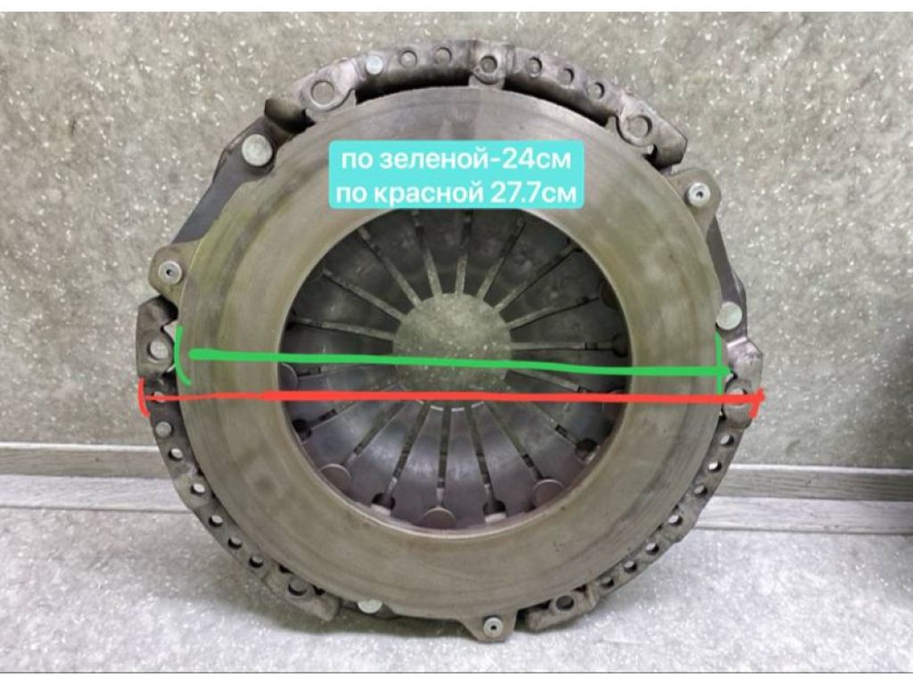 12345AA040 | Комплект зчеплення SUBARU FORESTER SH 07-12 - Фото 8