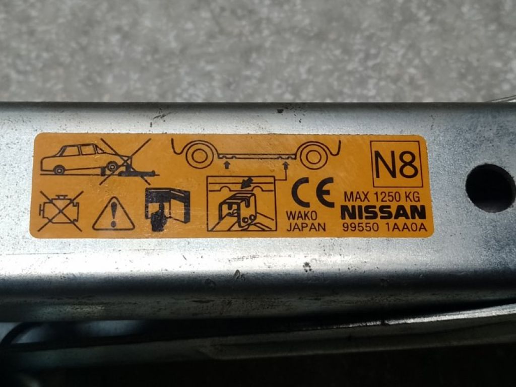 99550-1AA0A | Домкрат NISSAN MURANO Z51 07-14 - Фото 4