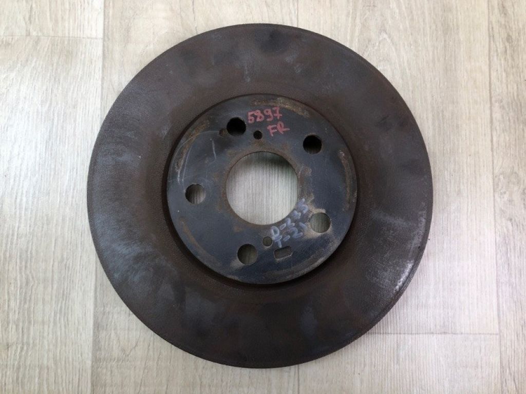 4351202240 | Гальмівний диск передній TOYOTA COROLLA 150 06-13