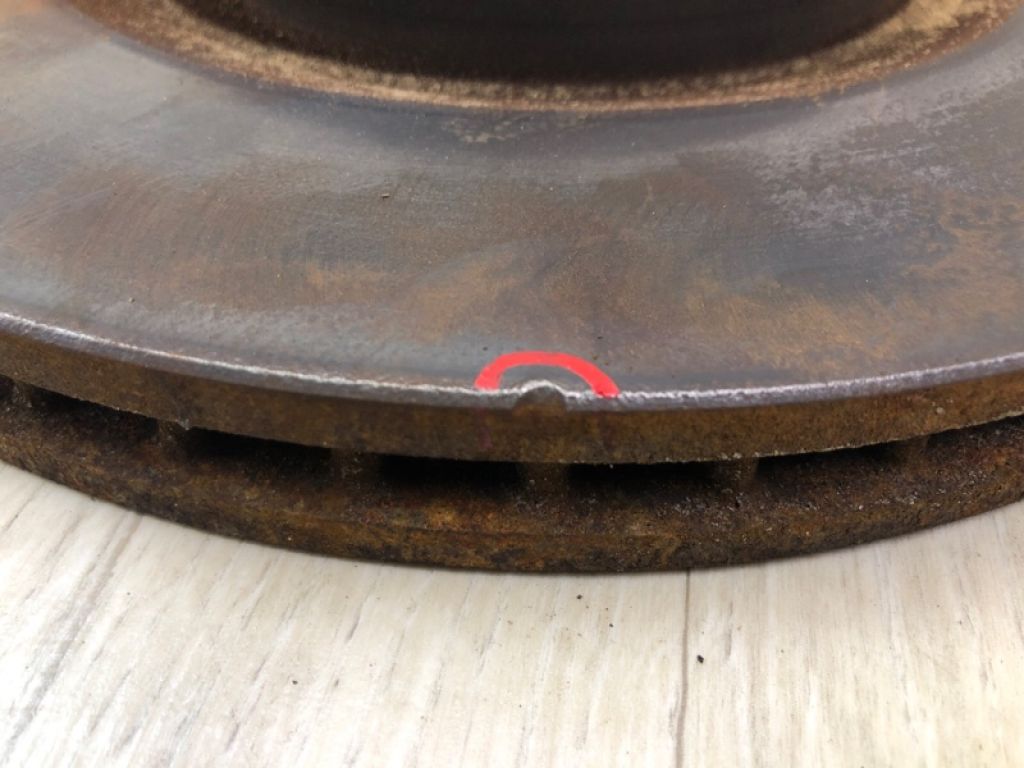 40206JG00A | Тормозной диск передний NISSAN ROGUE 08-15 - Фото 4