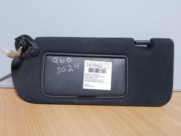 Козырек солнцезащитный лев. INFINITI Q60 16-20 Козырек солнцезащитный лев. INFINITI Q60 16-20