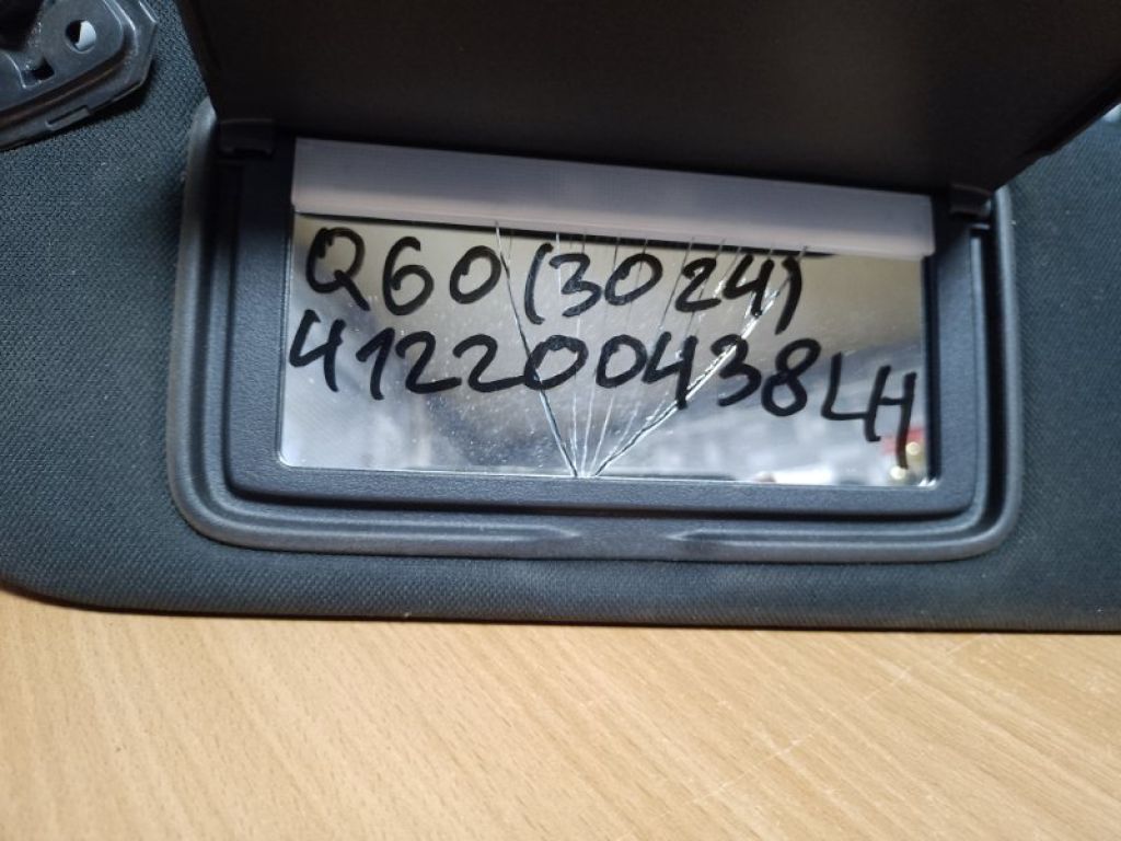 96401-5CH0A | Козырек солнцезащитный лев. INFINITI Q60 16-20 - Фото 4