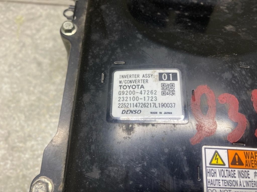G9200-49116 | Инвертор TOYOTA PRIUS 16- - Фото 5
