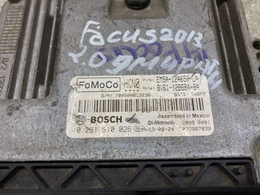 BV6Z-12A650-BCNP | Блок управления двигателем FORD FOCUS 10-18 - Фото 3