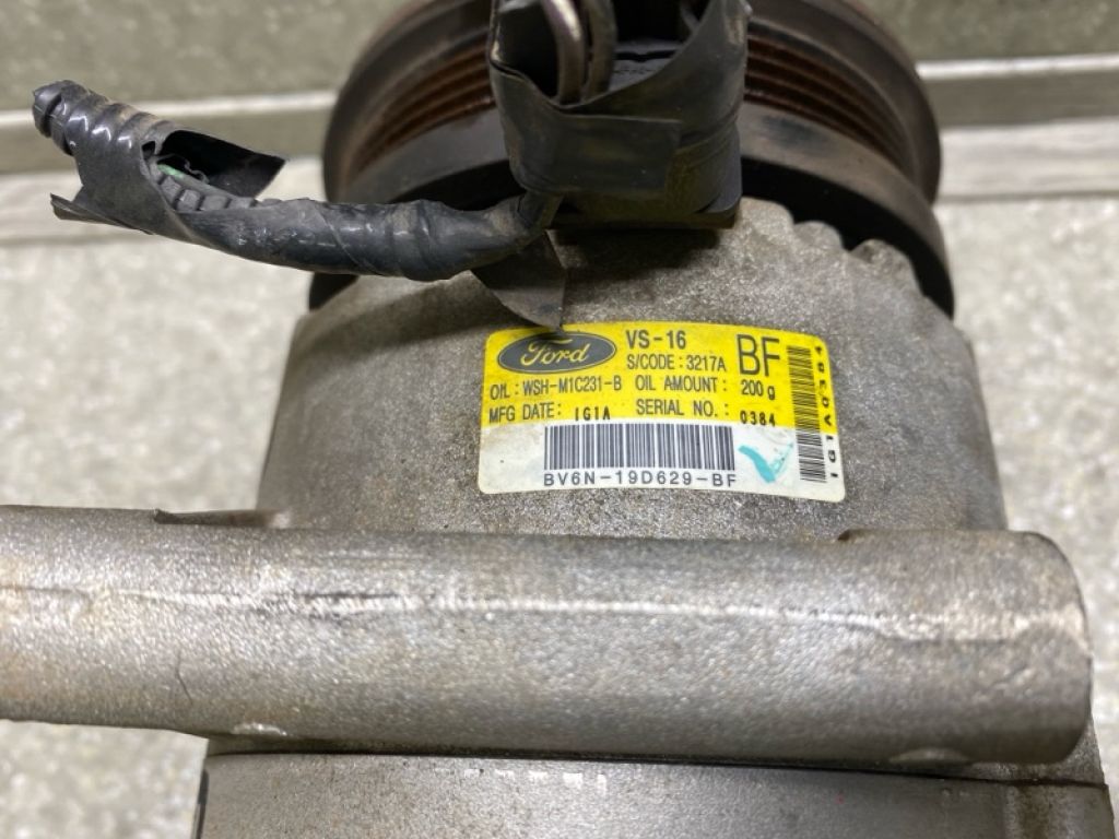 BV6Z-19703-B | Компрессор кондиционера FORD FOCUS 10-18 - Фото 6