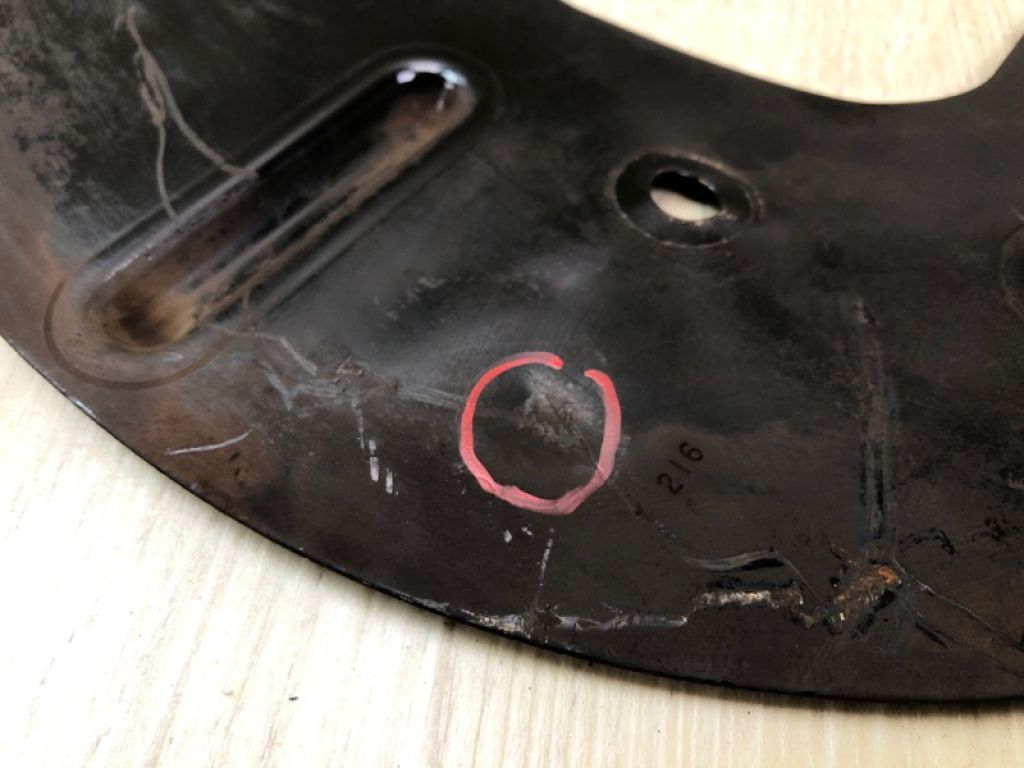 4766 026AB | Захист гальмівного диска передн. прав. DODGE JOURNEY 08-20 - Фото 3