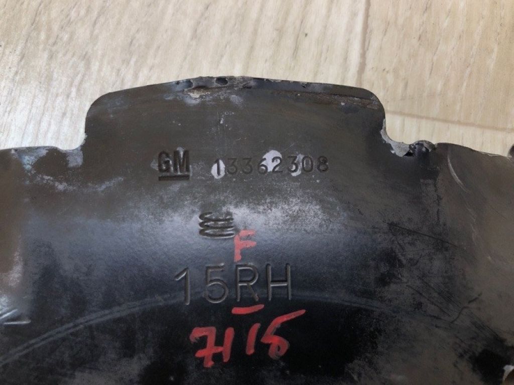 13362310 | Защита тормозного диска передн. прав. CHEVROLET CRUZE 15- - Фото 3