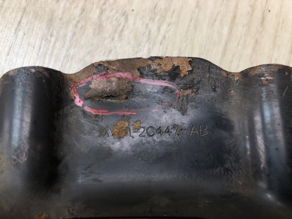 CV6Z-2K005-A | Защита тормозного диска передн. лев. FORD FOCUS 10-18 - Фото 4