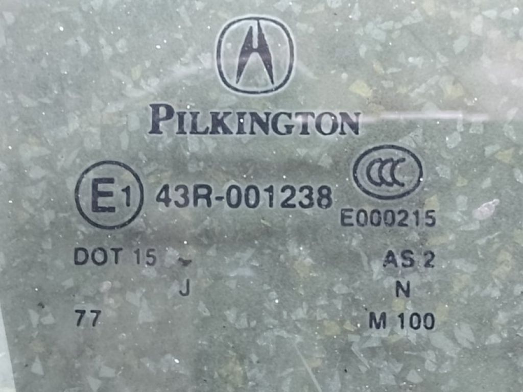 73400-TZ3-A00 | Скло дверей задн. прав. ACURA TLX 14-17 - Фото 2