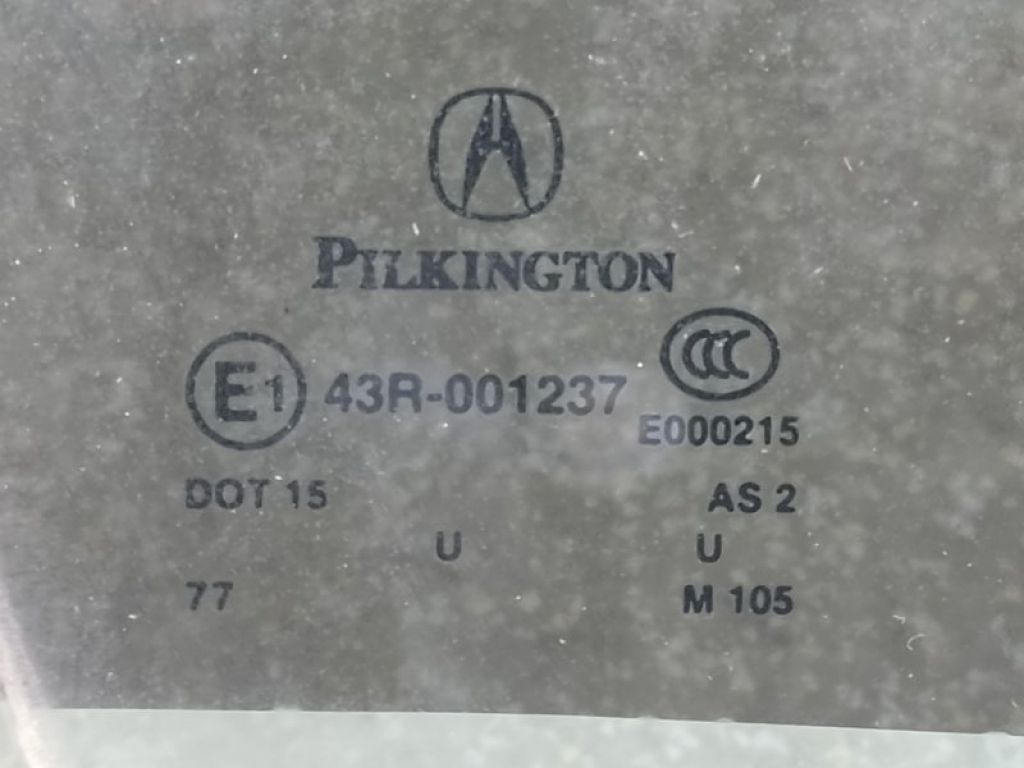 73300-TZ3-A00 | Скло дверей передн. прав. ACURA TLX 14-17 - Фото 2