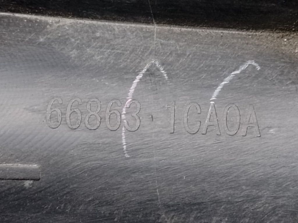 66863-1CA0A | Пластик під лобове скло / Жабо лів. INFINITI FX/QX70 S51 08-17 - Фото 5