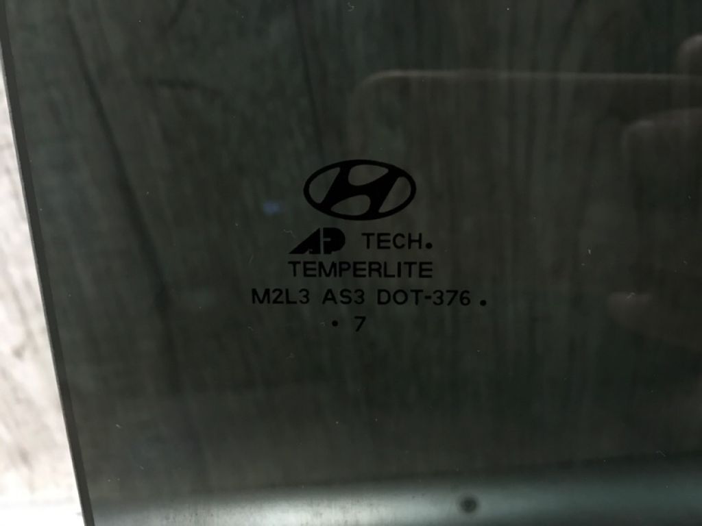 83420-0W020 | Скло дверей задн. прав. HYUNDAI SANTA FE (CM) 05-12 - Фото 3