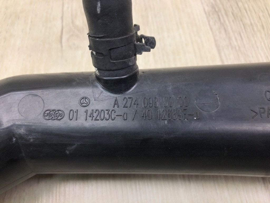 A 274 098 01 07 | Патрубок интеркулера MERCEDES C-CLASS A205 16-21 - Фото 4